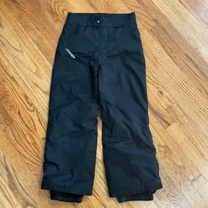 Gorgeous Spyder ski pants unisex size 10 kids black
